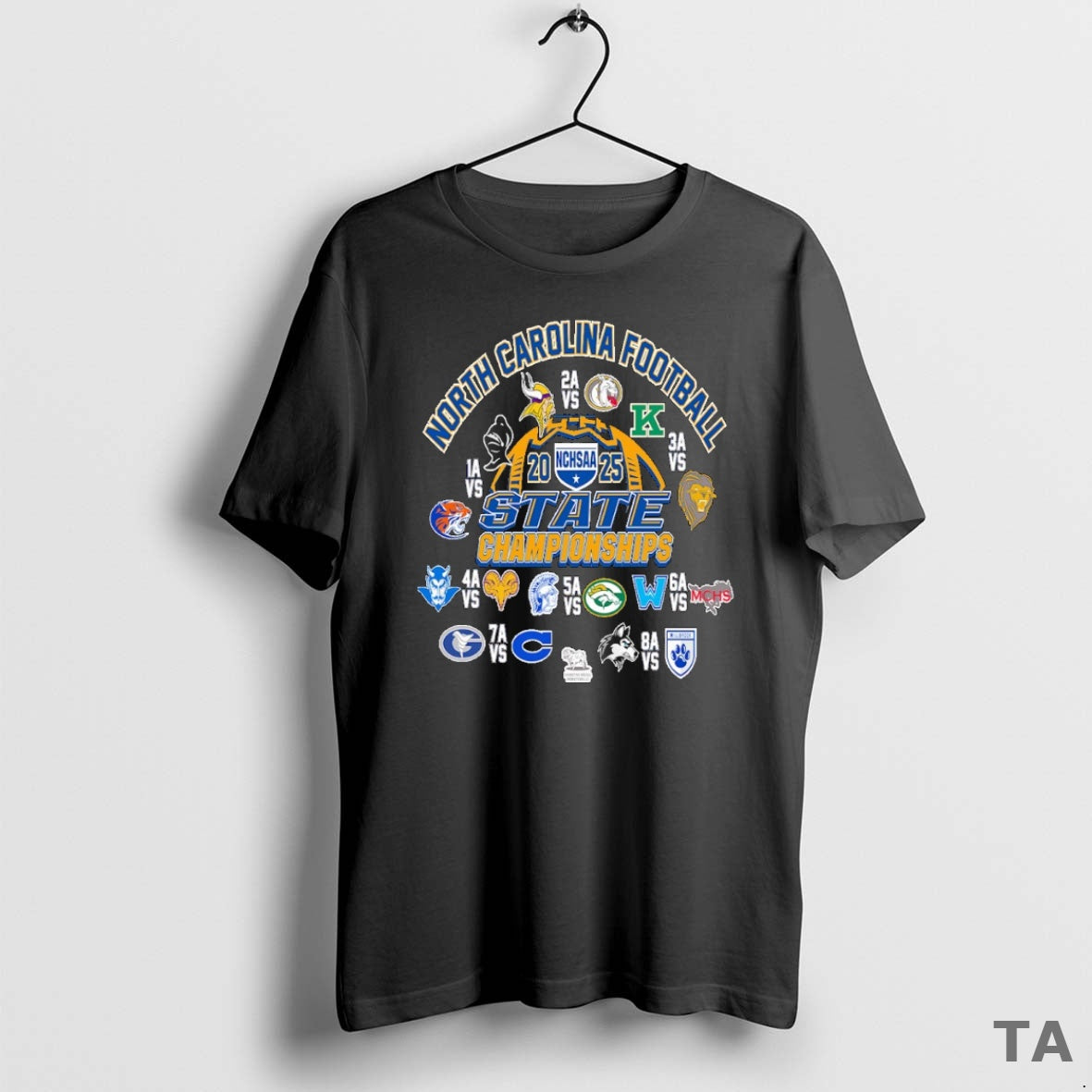 Top North Carolina Football Nchsaa State Championships 2025 T Shirt Sweater Hoodie, Sweatshirt | PopFlextees.com