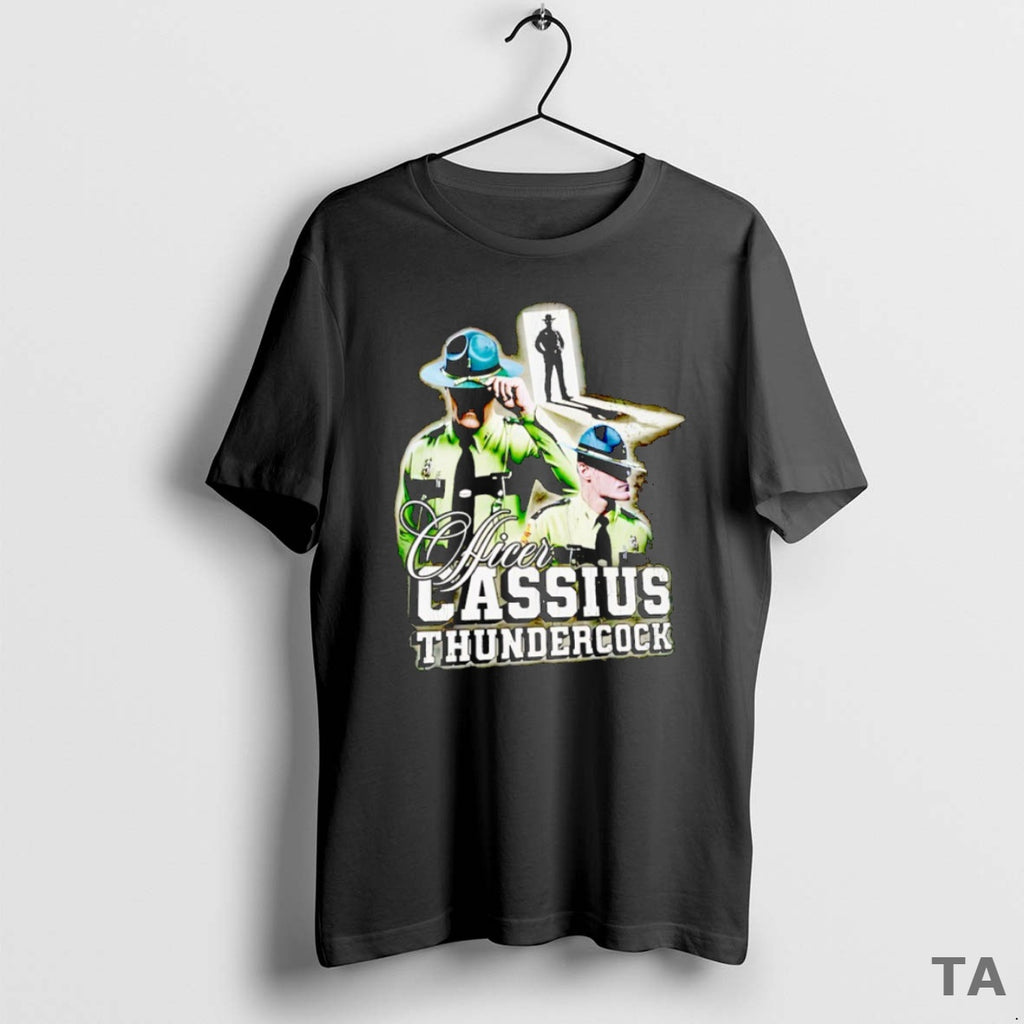 Top Officer Cassius Thundercock T Shirt Sweater Hoodie, Sweatshirt | PopFlextees.com