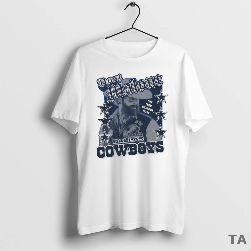 Top Post Malone Dallas Cowboys T Shirt Sweater Hoodie, Sweatshirt | PopFlextees.com