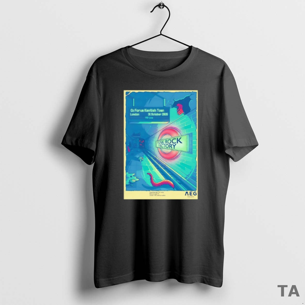 Top Punk Rock Factory Event London Uk On Oct 31 2025 T Shirt Sweater Hoodie, Sweatshirt | PopFlextees.com