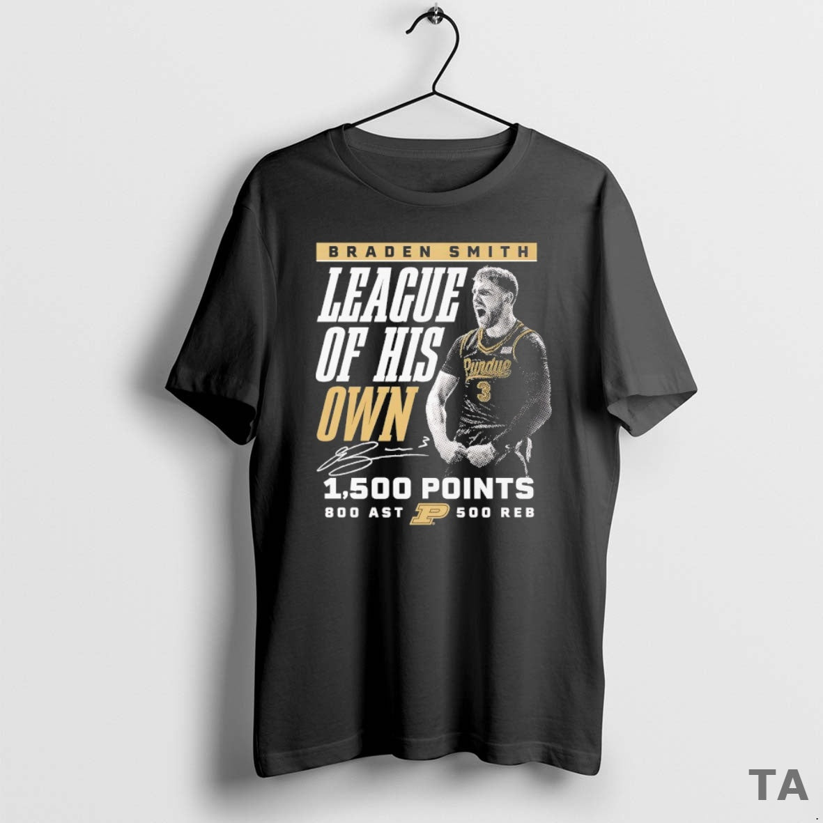 Top Purdue Boilermakers Braden Smith League His Own 1500 Points T-Shirts, Hoodie, Sweatshirt
