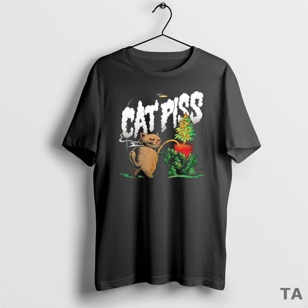 Top Push Trees The Cat Piss T Shirt Sweater Hoodie, Sweatshirt | PopFlextees.com