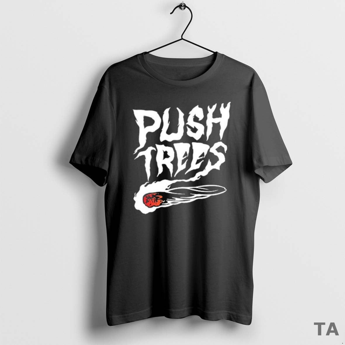 Top Push Trees The Somethings Burning Smoking T Shirt Sweater Hoodie, Sweatshirt | PopFlextees.com