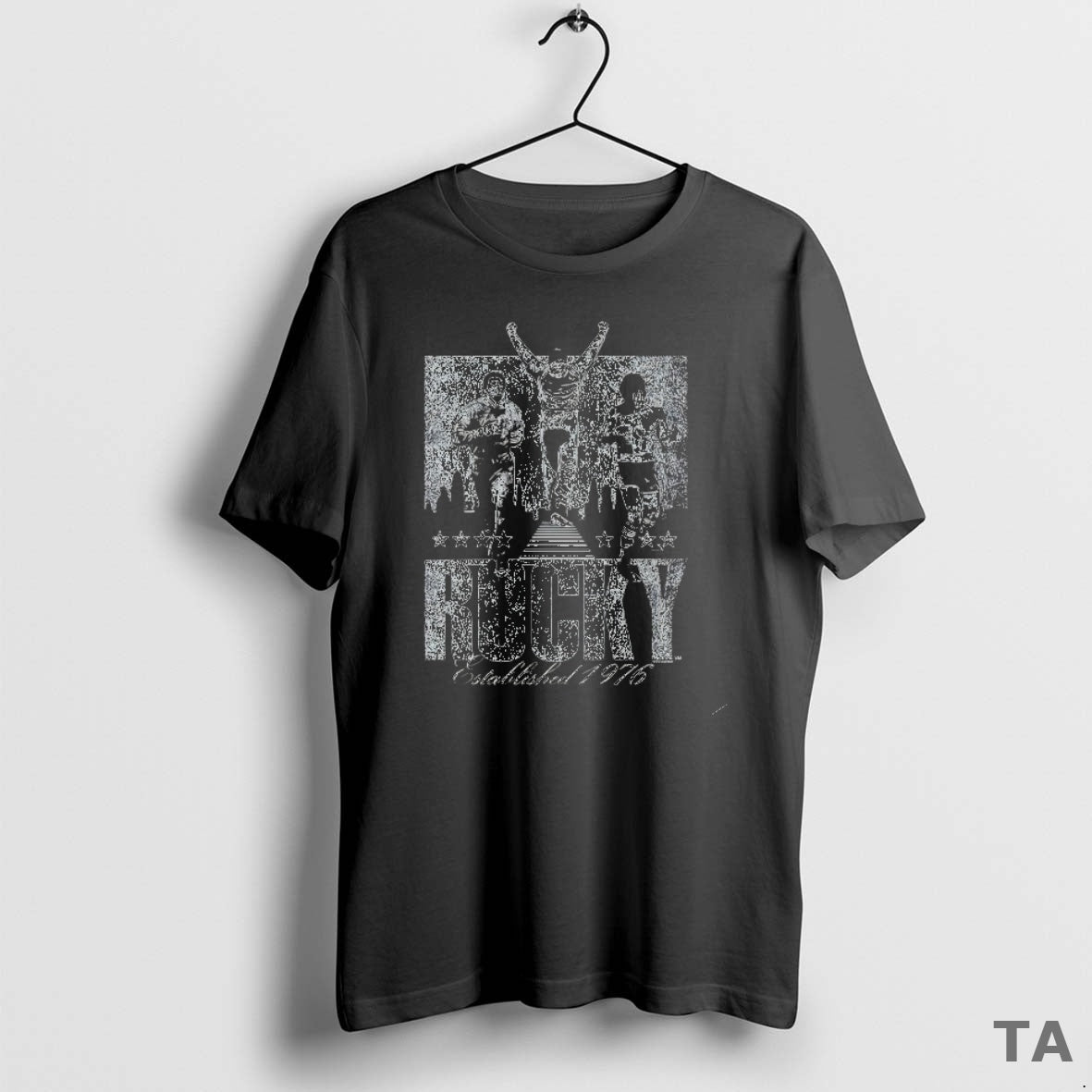Top Rocky Est 1976 T Shirt Sweater Hoodie, Sweatshirt | PopFlextees.com