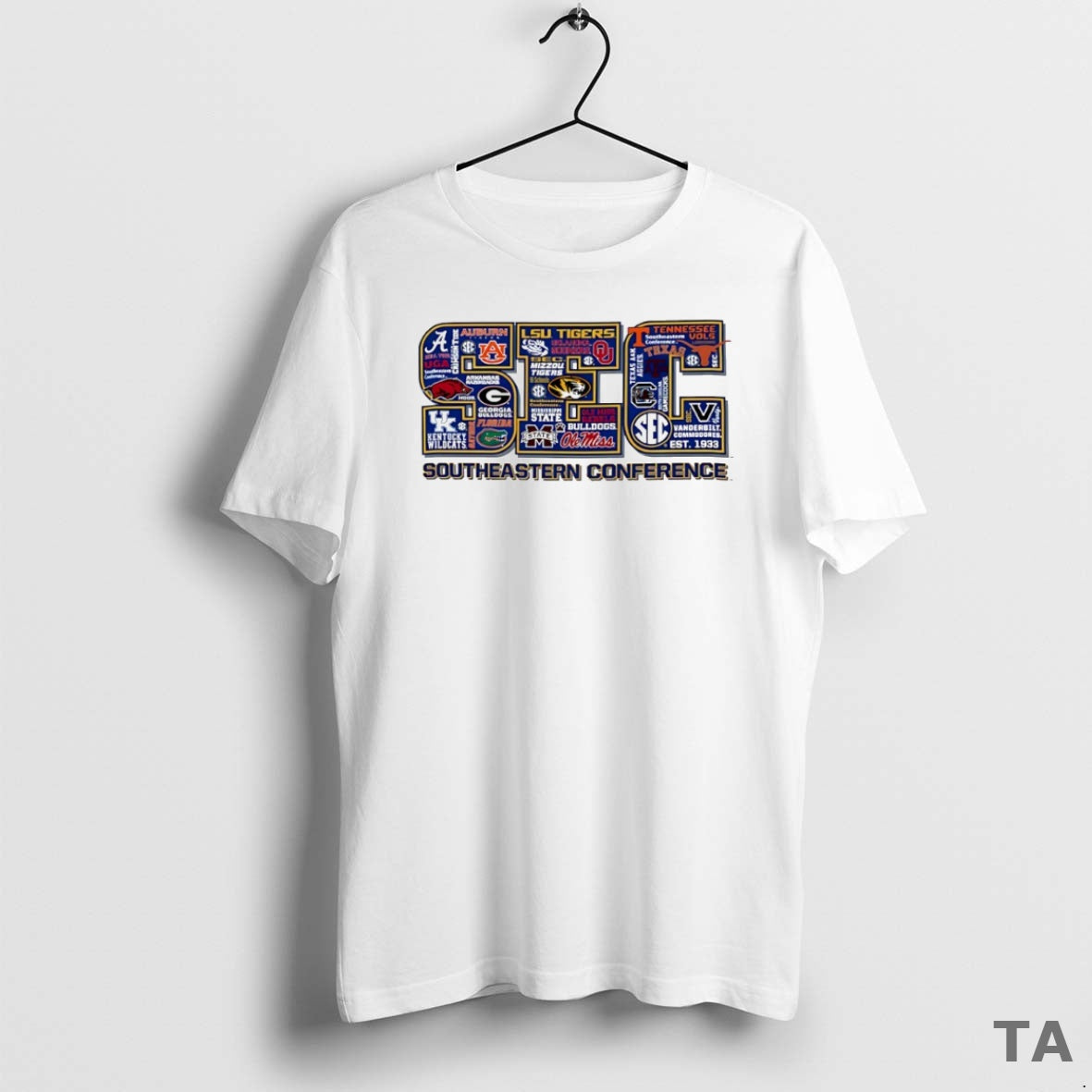 Top Sec Southeastern Conference All Team Circle T Shirt Sweater Hoodie, Sweatshirt | PopFlextees.com