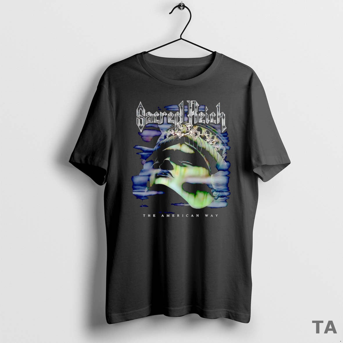 Top Sacred Reich The American Way T Shirt Sweater Hoodie, Sweatshirt | PopFlextees.com