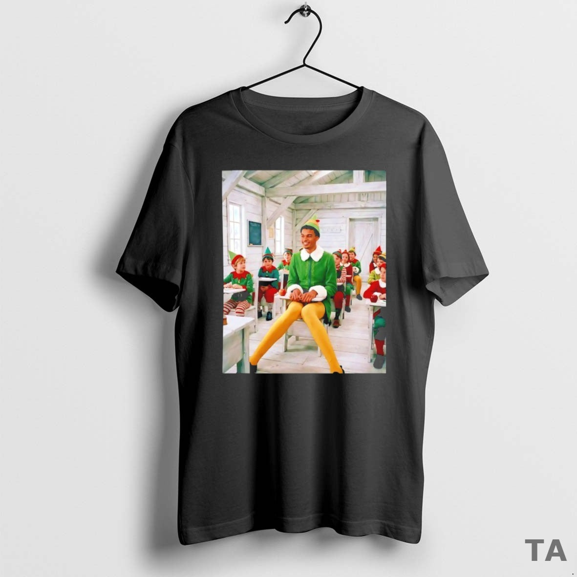 Top San Antonio Spurs Victor Wembanyama Elf Christmas T Shirt Sweater Hoodie, Sweatshirt | PopFlextees.com