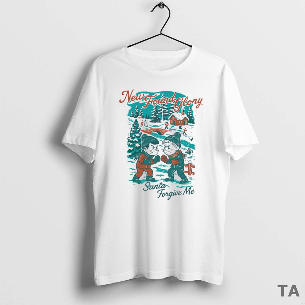 Top Santa Forgive Me T Shirt Sweater Hoodie, Sweatshirt | PopFlextees.com