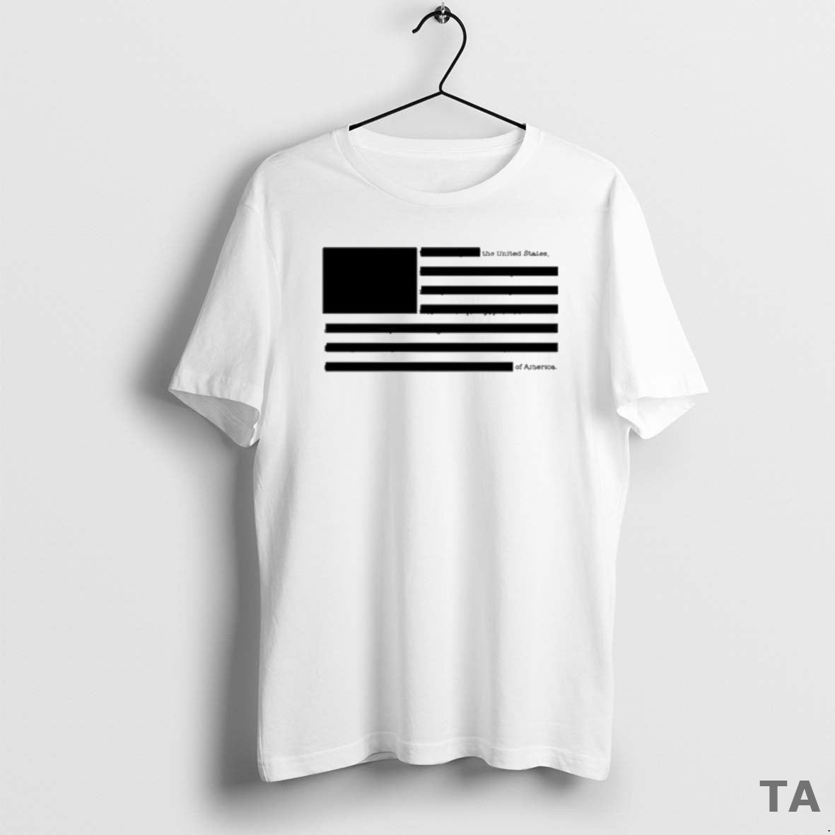 Top Shing02 Redacted Preamble The United States Of America Flag T Shirt Sweater Hoodie, Sweatshirt | PopFlextees.com