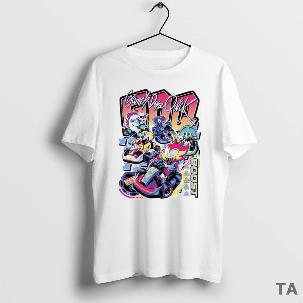 Top Super Mascot Racers Game Done Quick Circle T Shirt Sweater Hoodie, Sweatshirt | PopFlextees.com