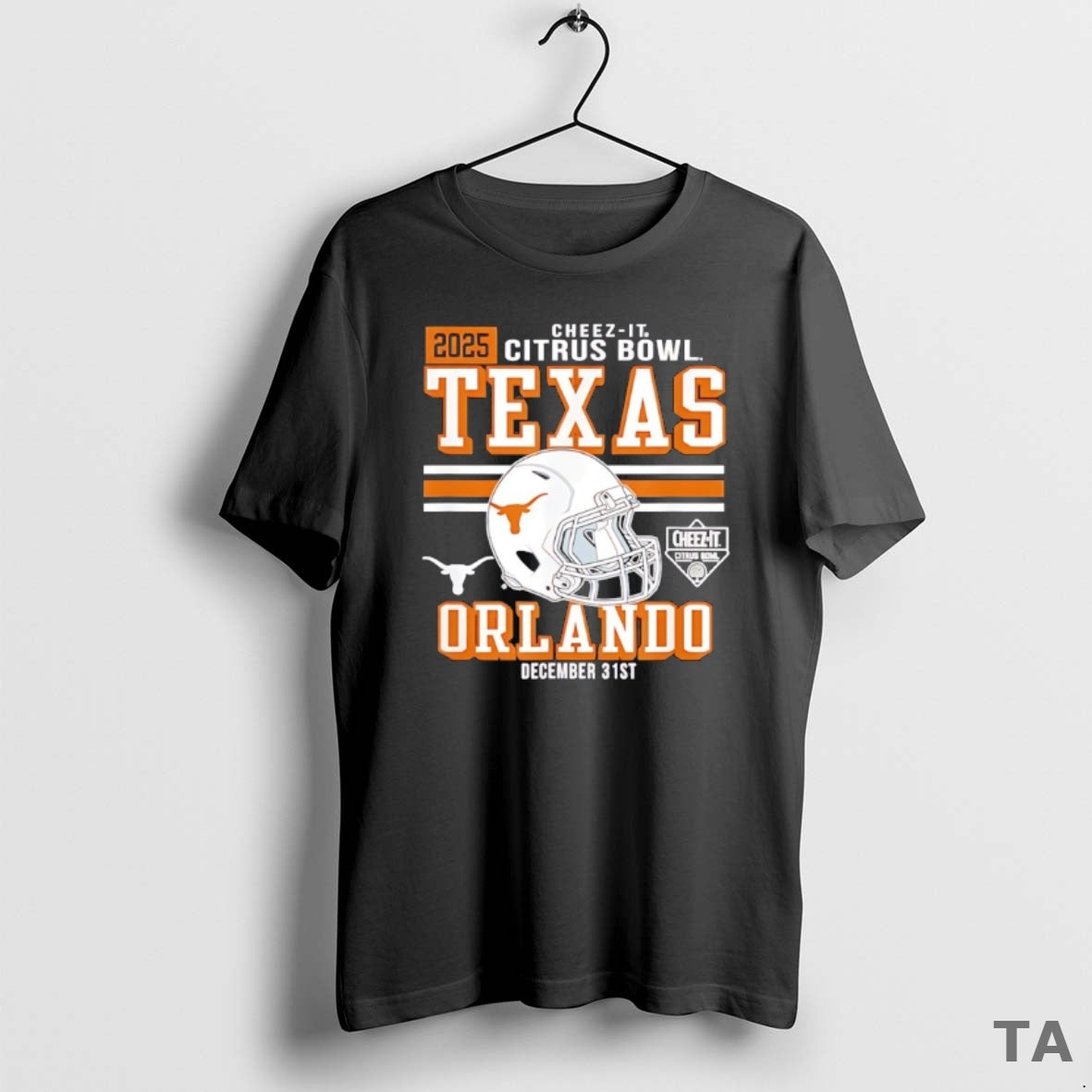 Top Texas Longhorns Cheez It Citrus Bowl 2025 Orlando Dec 3 1st T Shirt Sweater Hoodie, Sweatshirt | PopFlextees.com