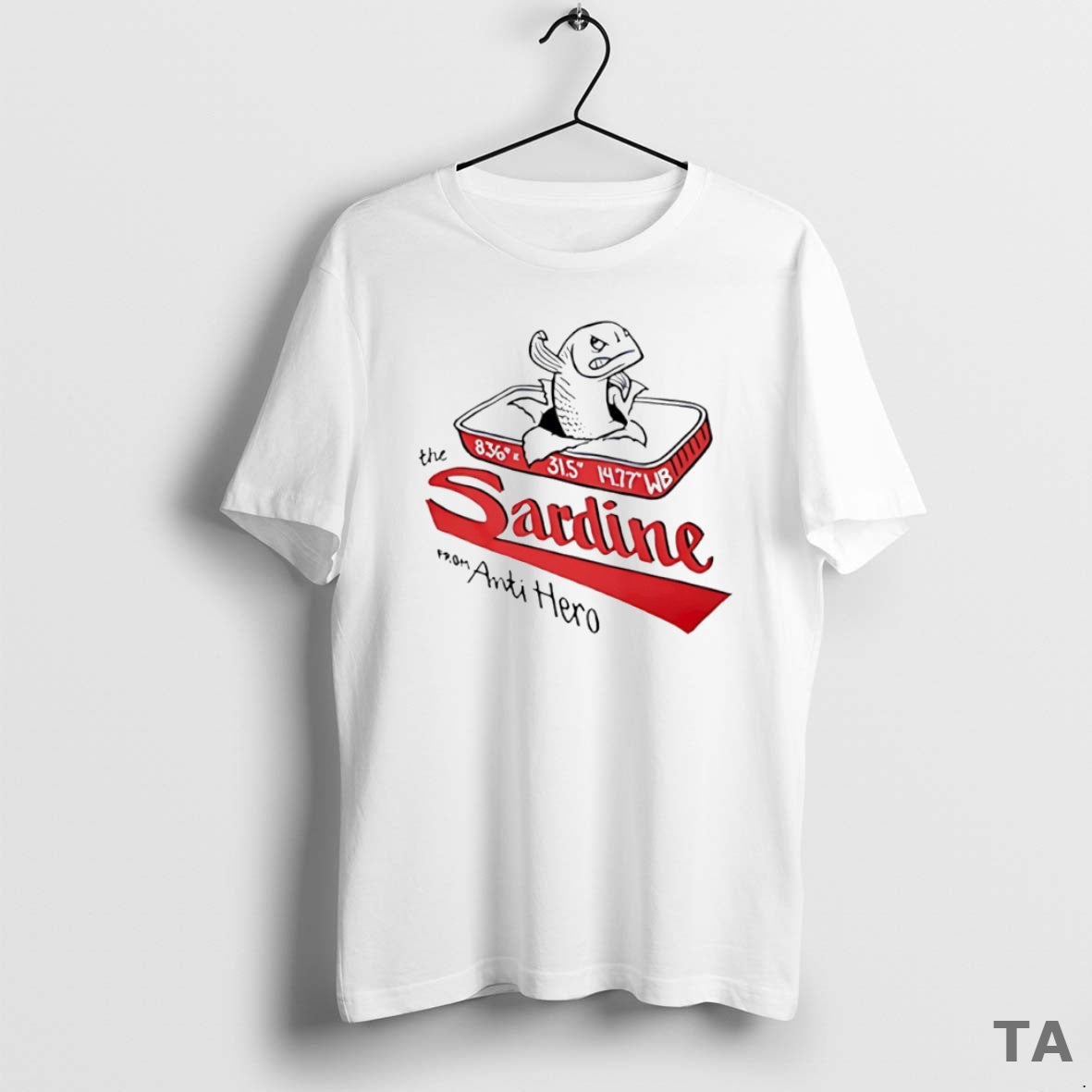Top The Sardine From Anti Hero Circle T Shirt Sweater Hoodie, Sweatshirt | PopFlextees.com