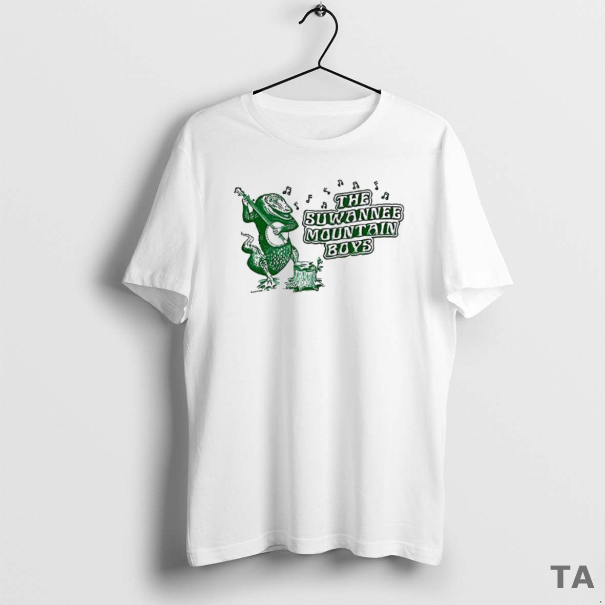 Top The Suwannee Mountain Boys Gator Banjo T Shirt Sweater Hoodie, Sweatshirt | PopFlextees.com