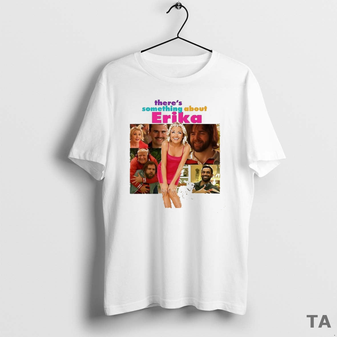Top Theres Something About Erika Kirk Caricature T Shirt Sweater Hoodie, Sweatshirt | PopFlextees.com