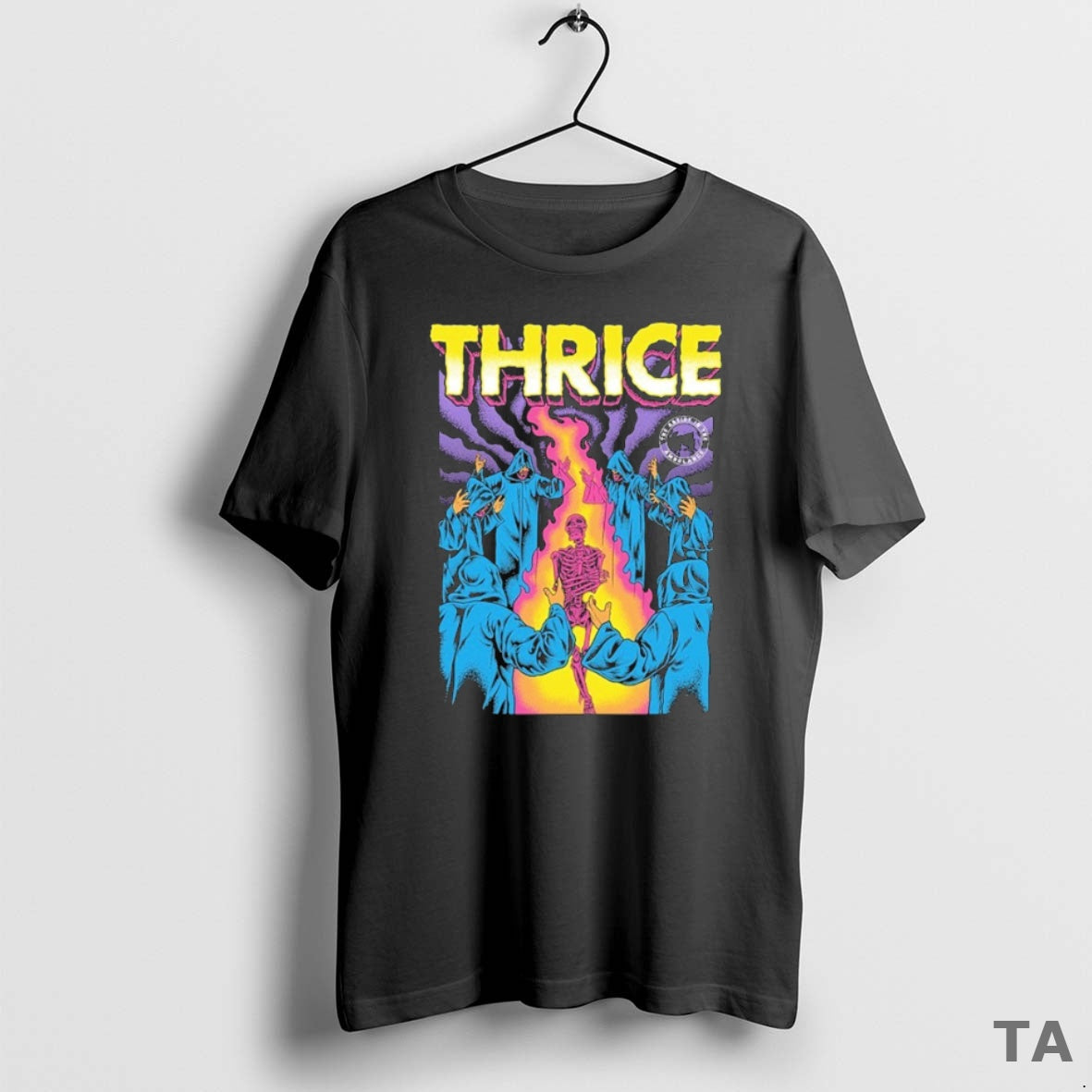 Top Thrice Santa Cruz Skeleton T Shirt Sweater Hoodie, Sweatshirt | PopFlextees.com