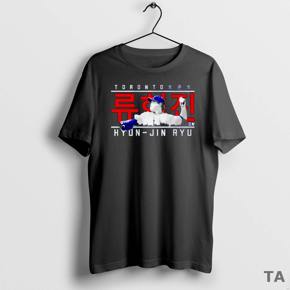 Top Toronto Ryu Ryu Hyun Jin Los Angeles Dodgers Mlb T Shirt Sweater Hoodie, Sweatshirt | PopFlextees.com