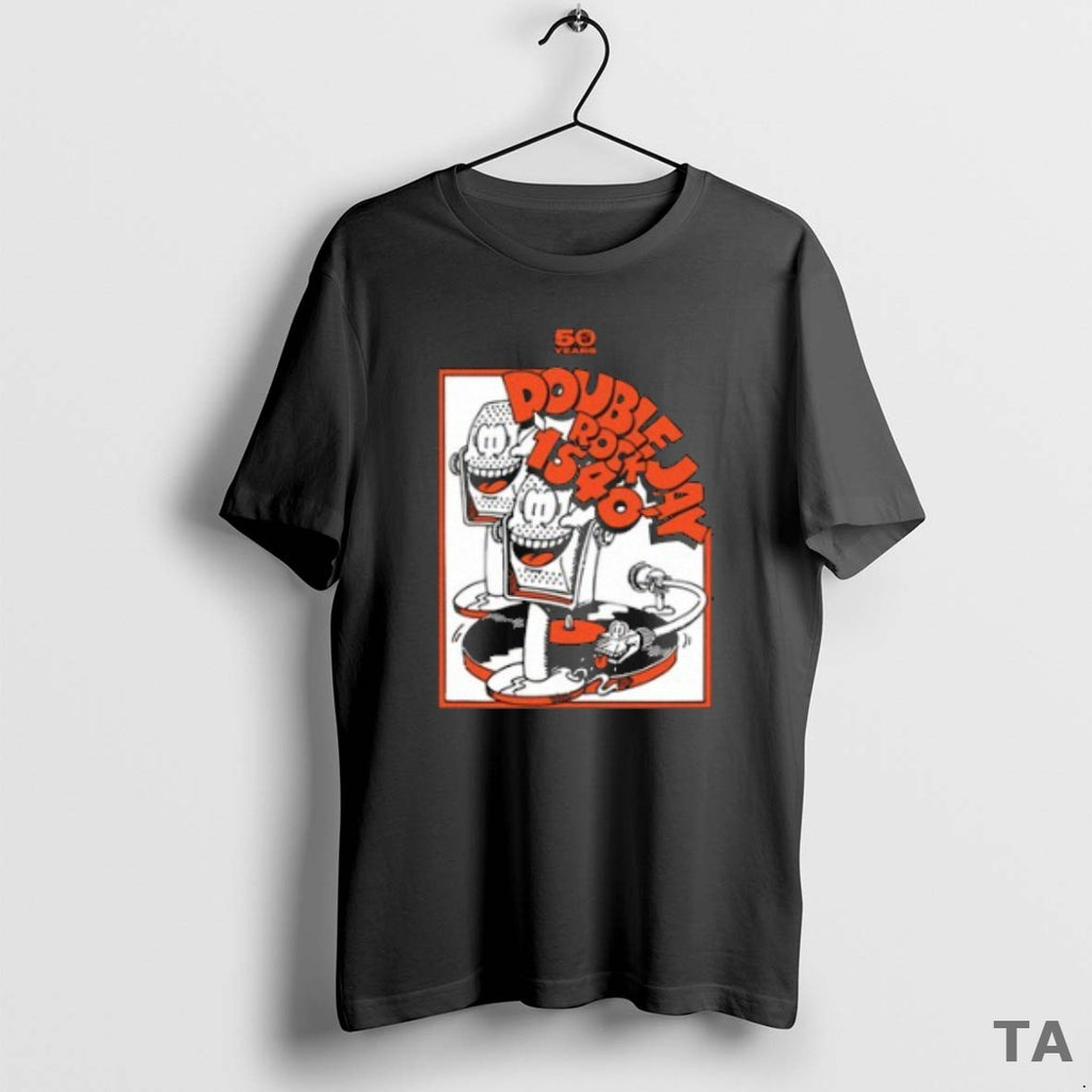 Top Triple J Rock 1540 50 Years Double Jay T Shirt Sweater Hoodie, Sweatshirt | PopFlextees.com