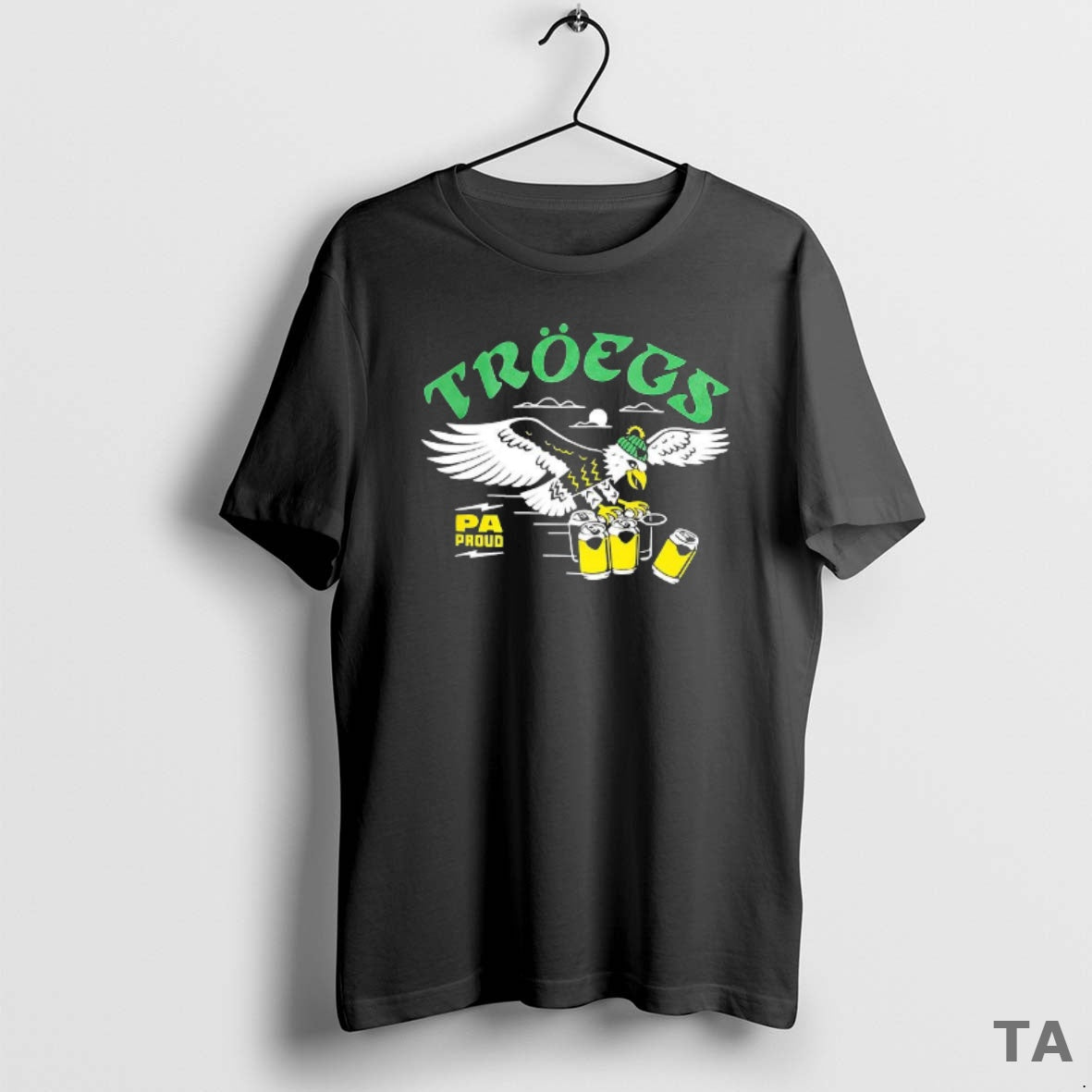 Top Troegs Eagle Beer Can T Shirt Sweater Hoodie, Sweatshirt | PopFlextees.com
