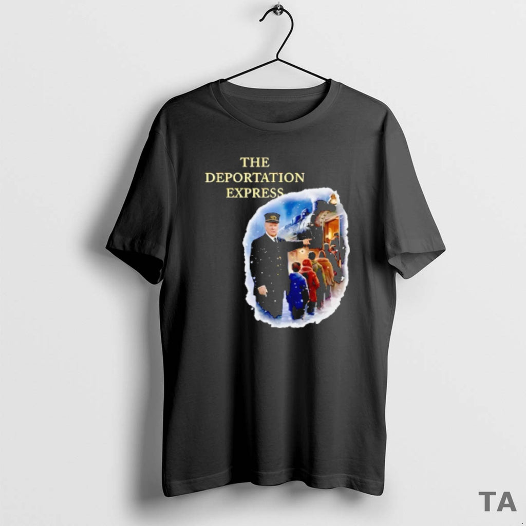 Top Trump In The Deportation Express Merry Christmas T Shirt Sweater Hoodie, Sweatshirt | PopFlextees.com