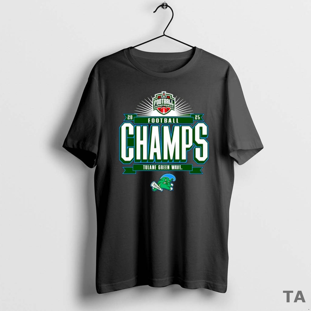 Top Tulane Green Wave 2025 The American Football Champions Locker Room T Shirt Sweater Hoodie, Sweatshirt | PopFlextees.com