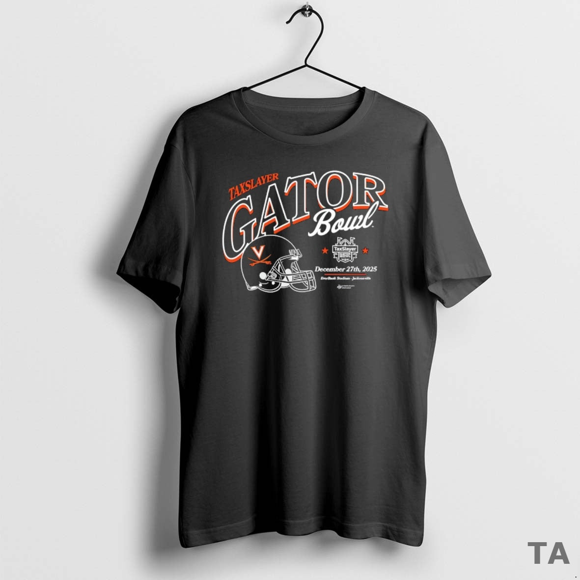 Top Virginia Cavaliers 2025 Taxslayer Gator Bowl Helmet T Shirt Sweater Hoodie, Sweatshirt | PopFlextees.com
