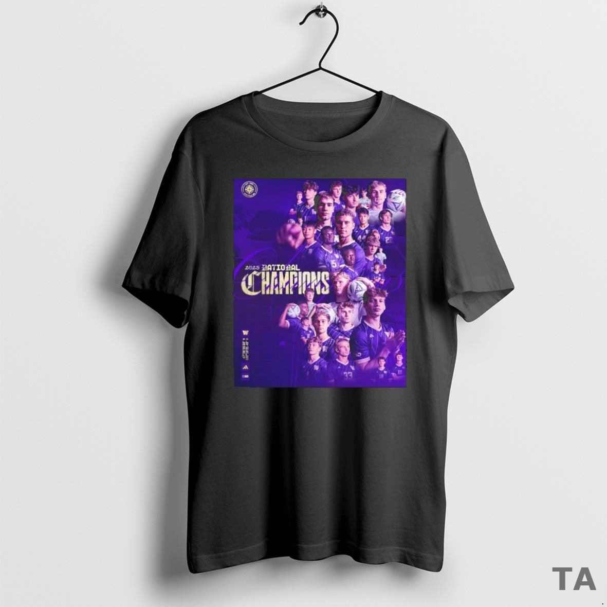 Top Washington Huskies 2025 Mens Soccer National Champions Graphic T Shirt Sweater Hoodie, Sweatshirt | PopFlextees.com