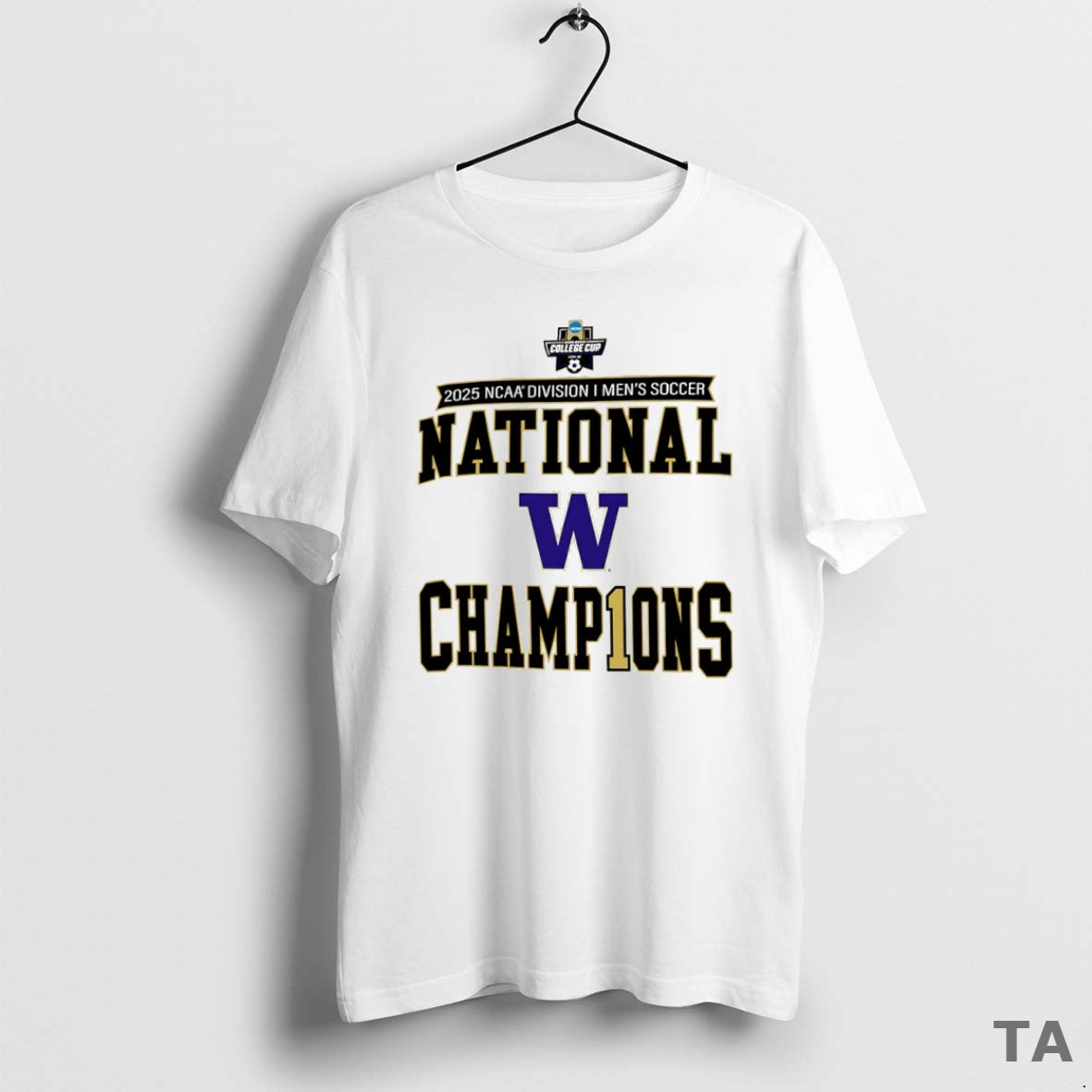 Top Washington Huskies 2025 Ncaa Division I Mens Soccer National Champions Circle T Shirt Sweater Hoodie, Sweatshirt