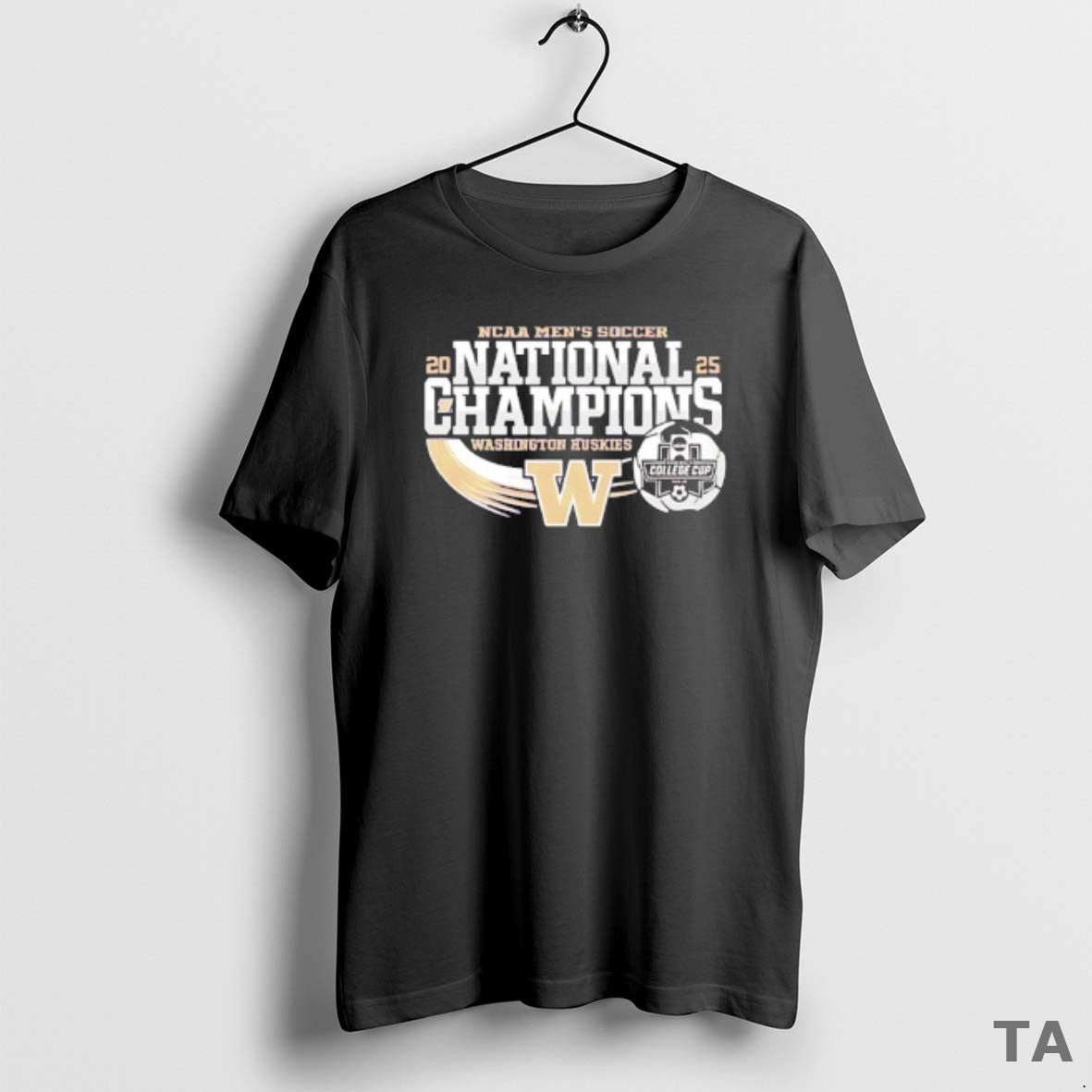 Top Washington Huskies National Champs 2025 Ncaa Mens Soccer T Shirt Sweater Hoodie, Sweatshirt | PopFlextees.com