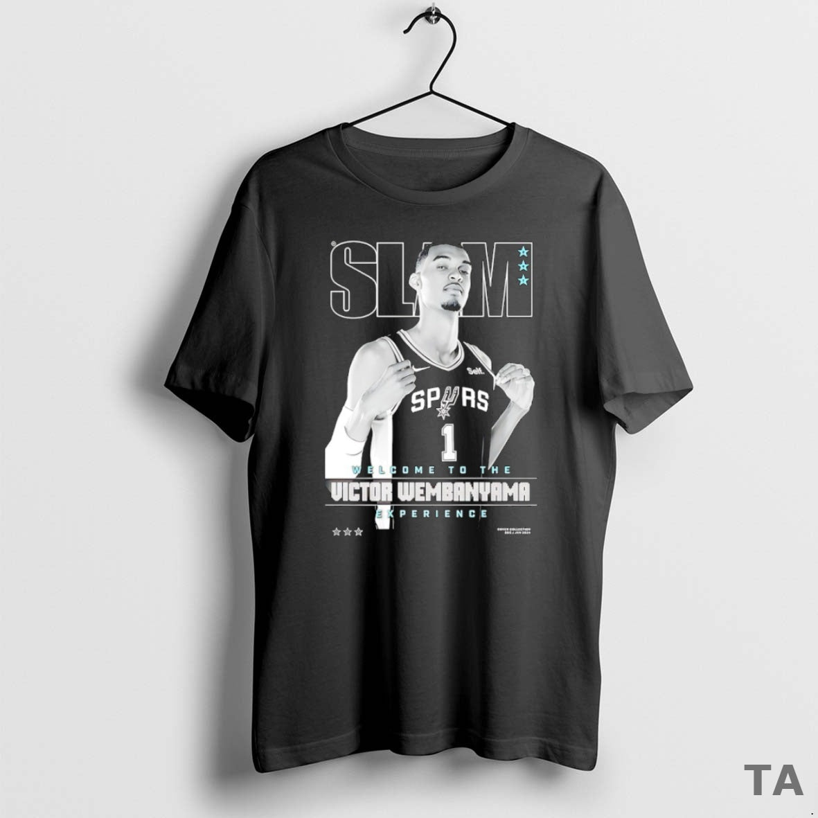 Top Welcome To The Victor Wembanyama Experience San Antonio Spurs Nba Slam T Shirt Sweater Hoodie, Sweatshirt