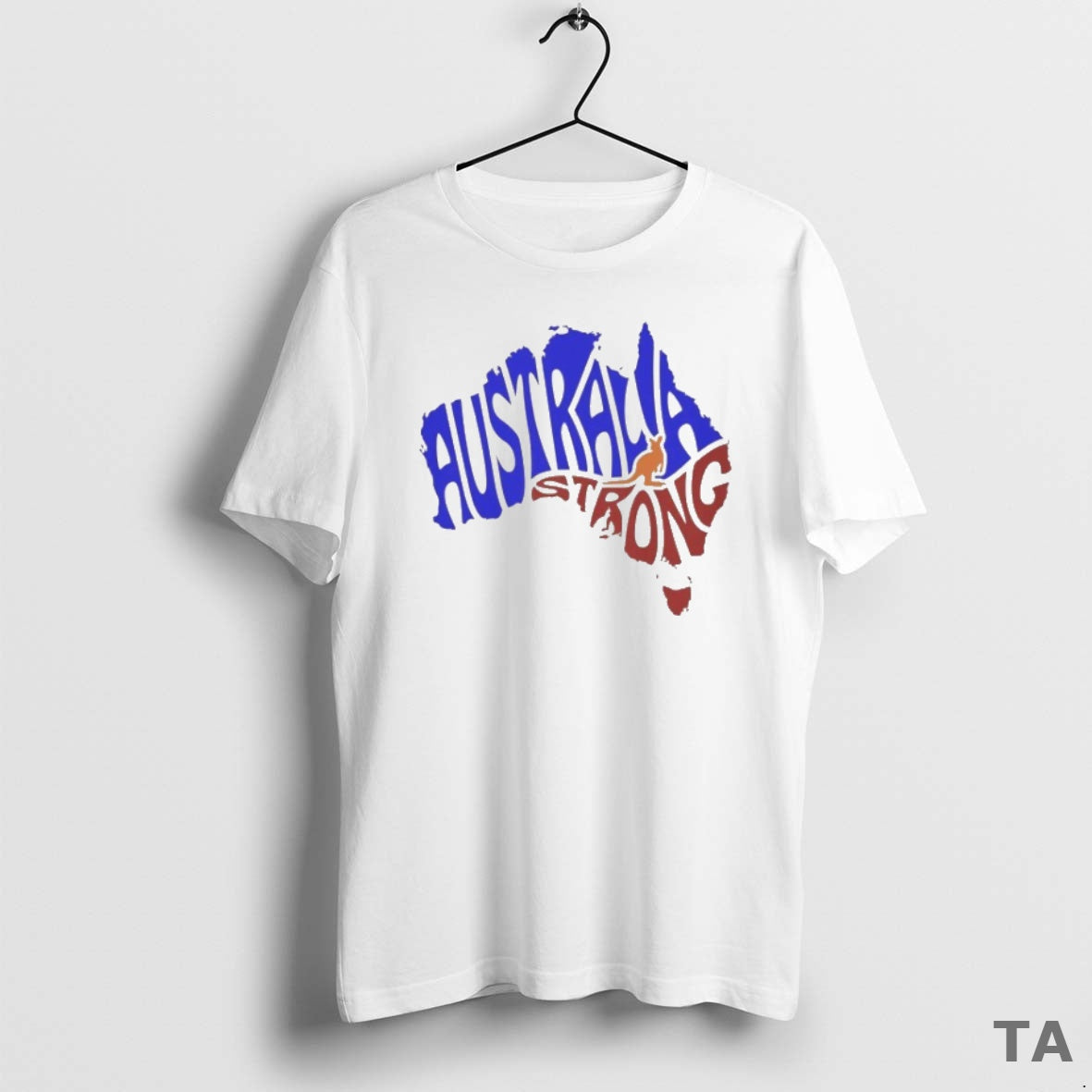 Top Australia Strong Map T Shirt Sweater Hoodie, Sweatshirt | PopFlextees.com
