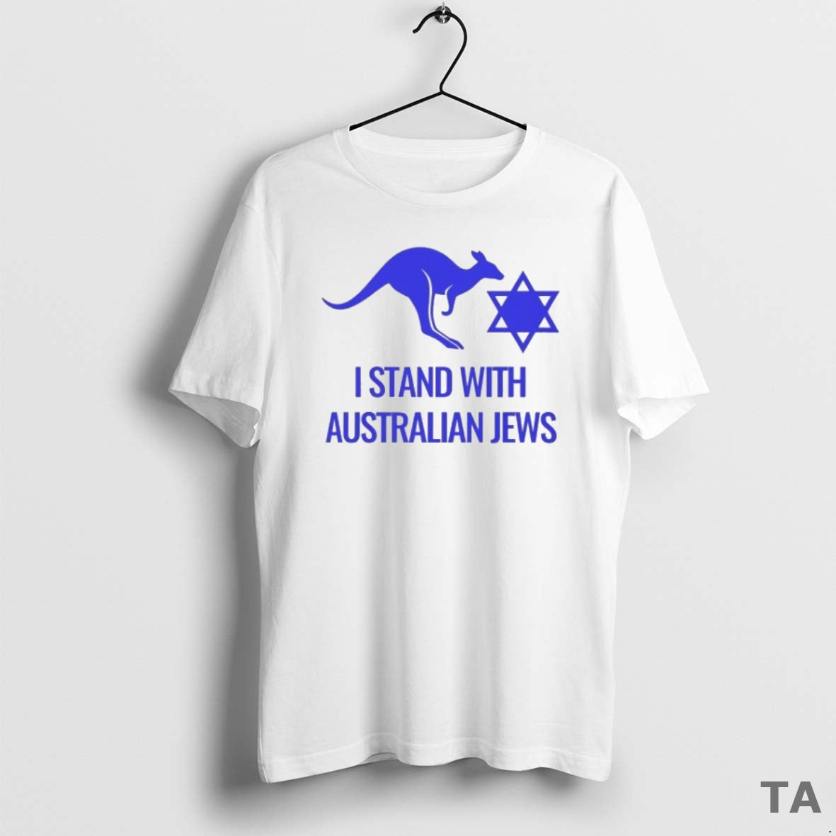 Top I Stand With Australian Jews T Shirt Sweater Hoodie, Sweatshirt | PopFlextees.com
