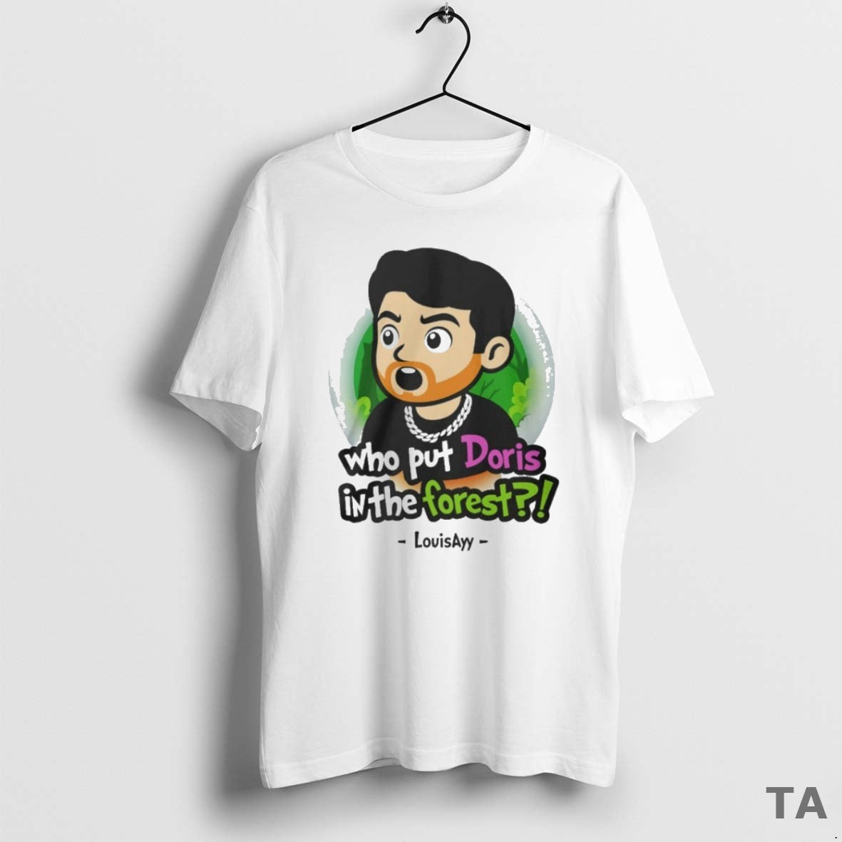 Top Louisayy Who Put Doris In The Forest T Shirt Sweater Hoodie, Sweatshirt | PopFlextees.com