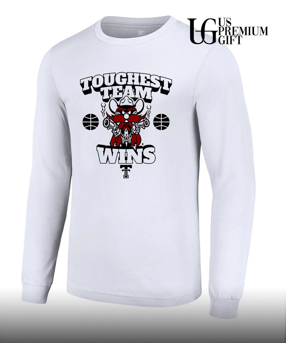 Toughest Team Wins Raider Red Texas Tech Red Raiders basketball 2026 shirt