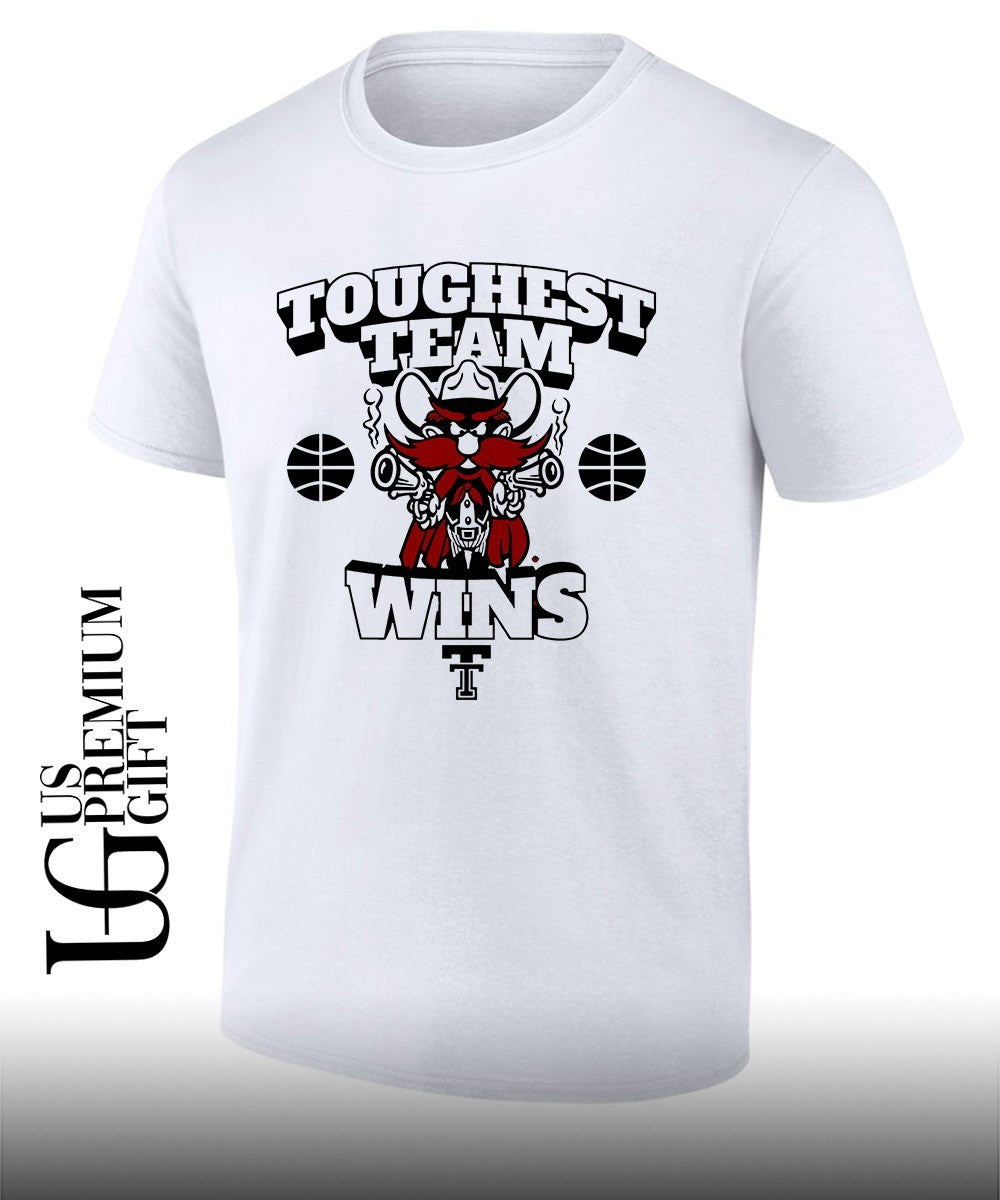 Toughest Team Wins Raider Red Texas Tech Red Raiders basketball 2026 shirt