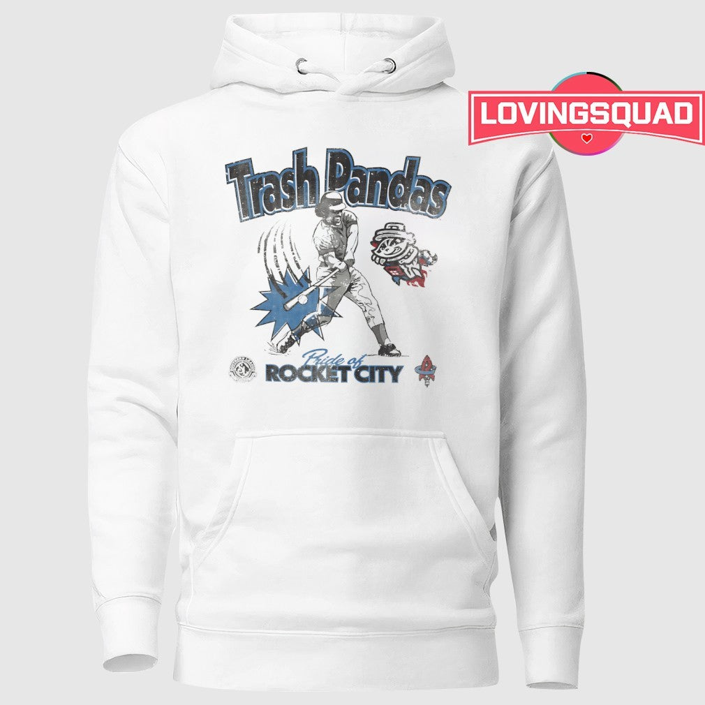 Trash Pandas Rocket City Baseball player shirt