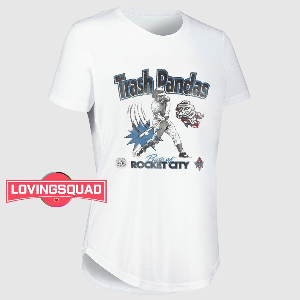 Trash Pandas Rocket City Baseball player shirt