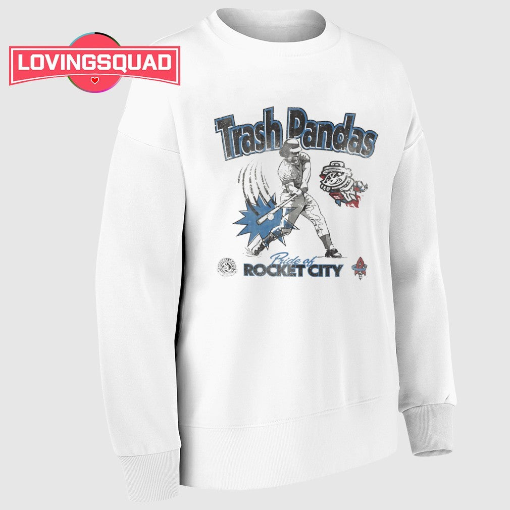 Trash Pandas Rocket City Baseball player shirt
