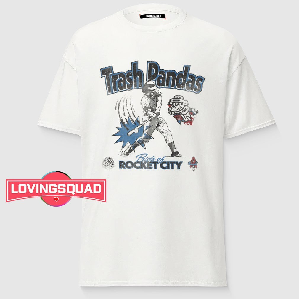 Trash Pandas Rocket City Baseball player shirt