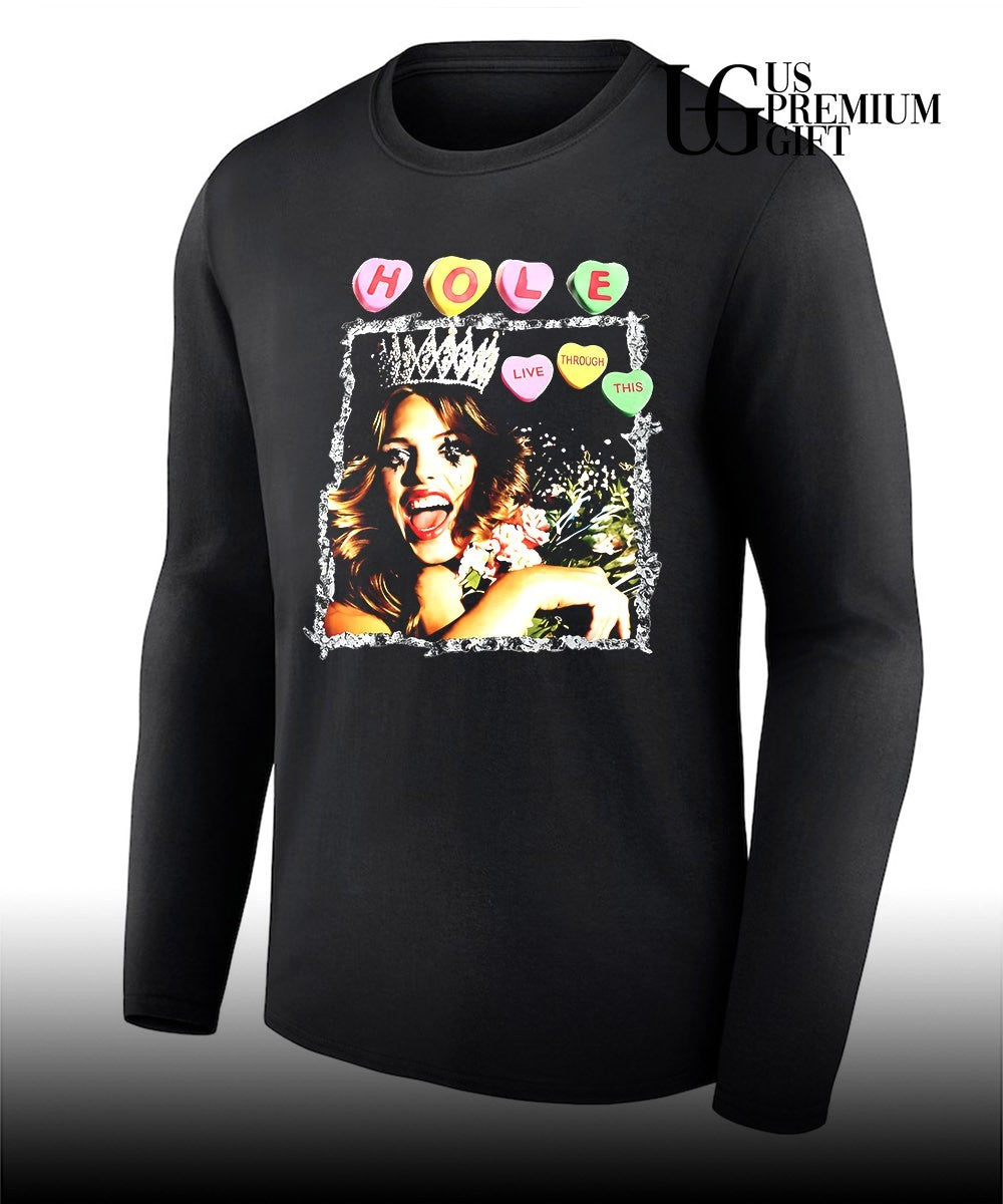 Travis Scott Hole live through this shirt