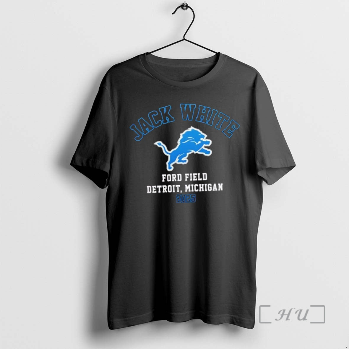 Trending 2025 Detroit Lions X Jack White Ford Field 2 Sided Premium T Shirts Sweater Hoodie, Sweatshirt | PopFlextees.com