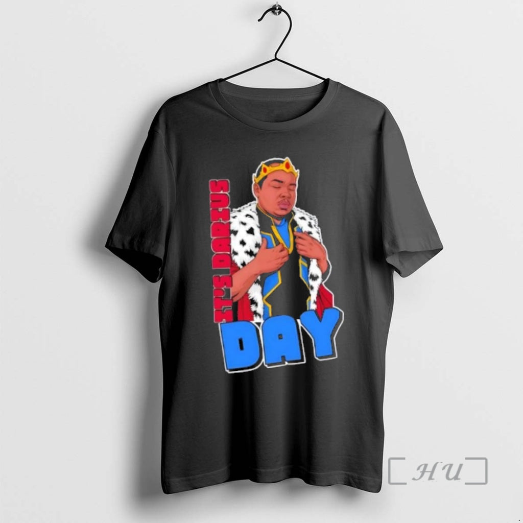 Trending 2025 Irisa Nickie Leverette Its Darius Day Caricature T-Shirts, Hoodie, Sweatshirt | PopFlextees.com