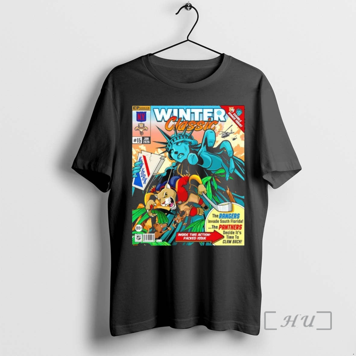 Trending 2026 Winter Classic The Rangers Invade South Florida The Panthers Decide Its Time To T-Shirts, Hoodie, Sweatshirt