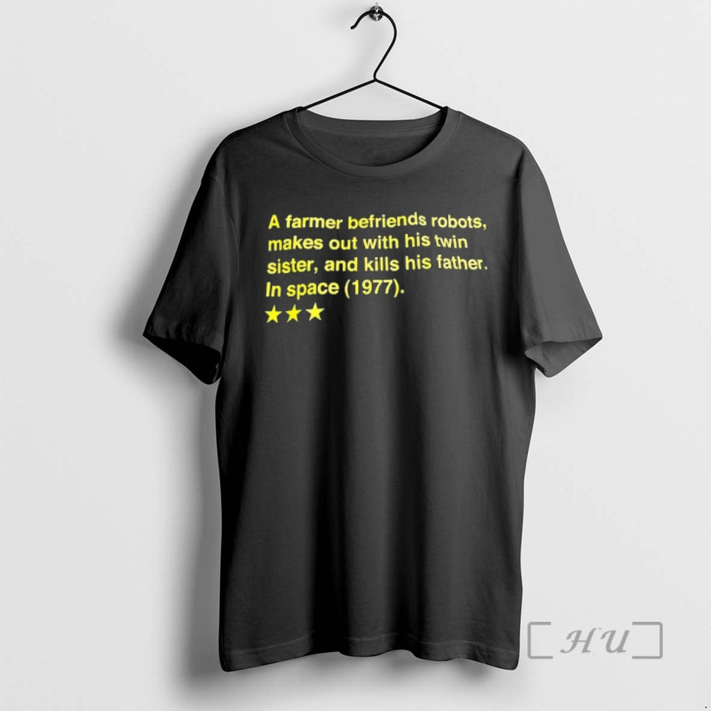 Trending A Farmer Befriends Robots Engages In A Relationship With His Twin Sister And Kills T-Shirts, Hoodie, Sweatshirt