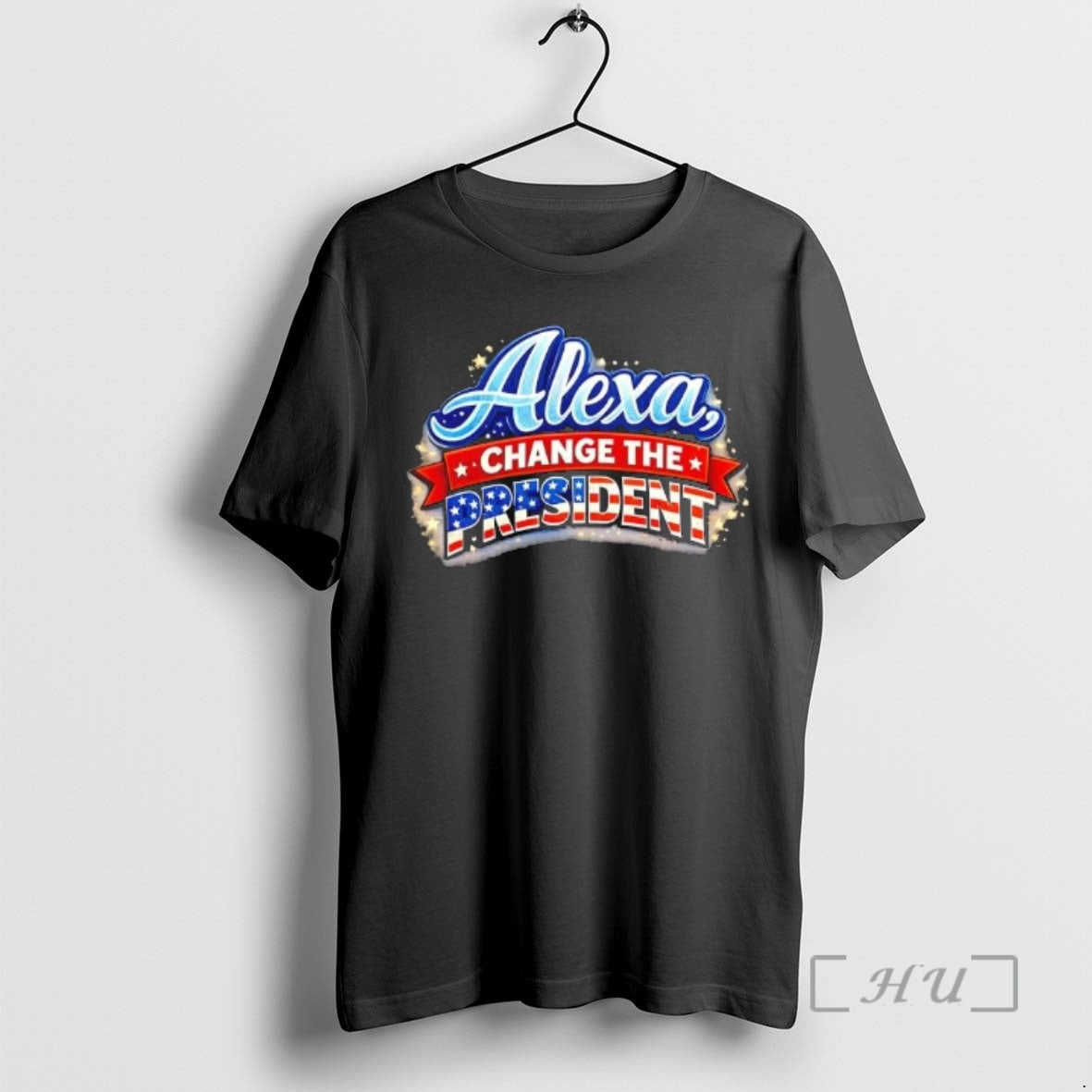 Trending Alexa Change The President American Flag T-Shirts, Hoodie, Sweatshirt | PopFlextees.com
