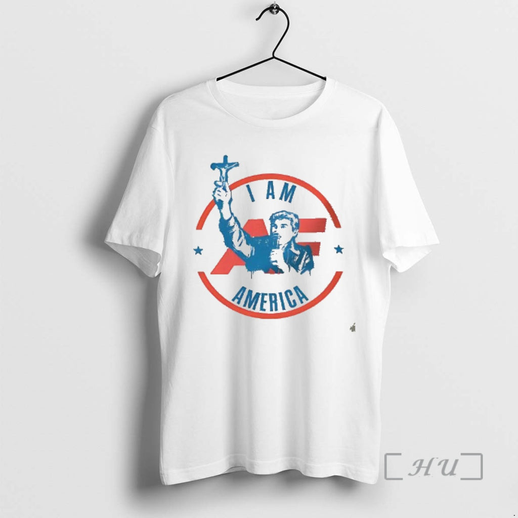 Trending America First Crucifix I Am America T-Shirts, Hoodie, Sweatshirt | PopFlextees.com