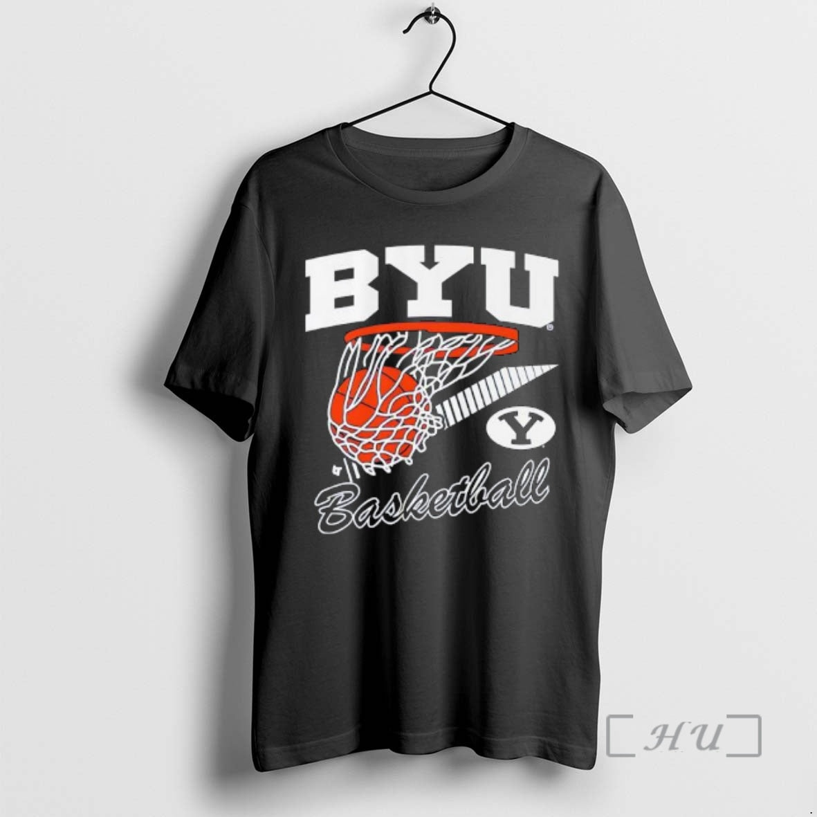Trending Byu Basketball Retro Swish Logo T-Shirts, Hoodie, Sweatshirt