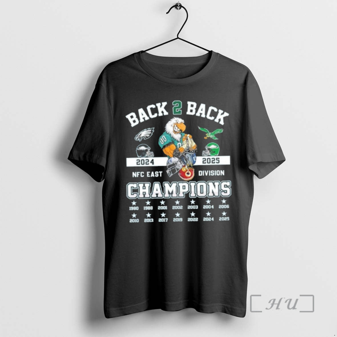 Trending Back 2 Back Nfc East Division Champions T-Shirts, Hoodie, Sweatshirt | PopFlextees.com