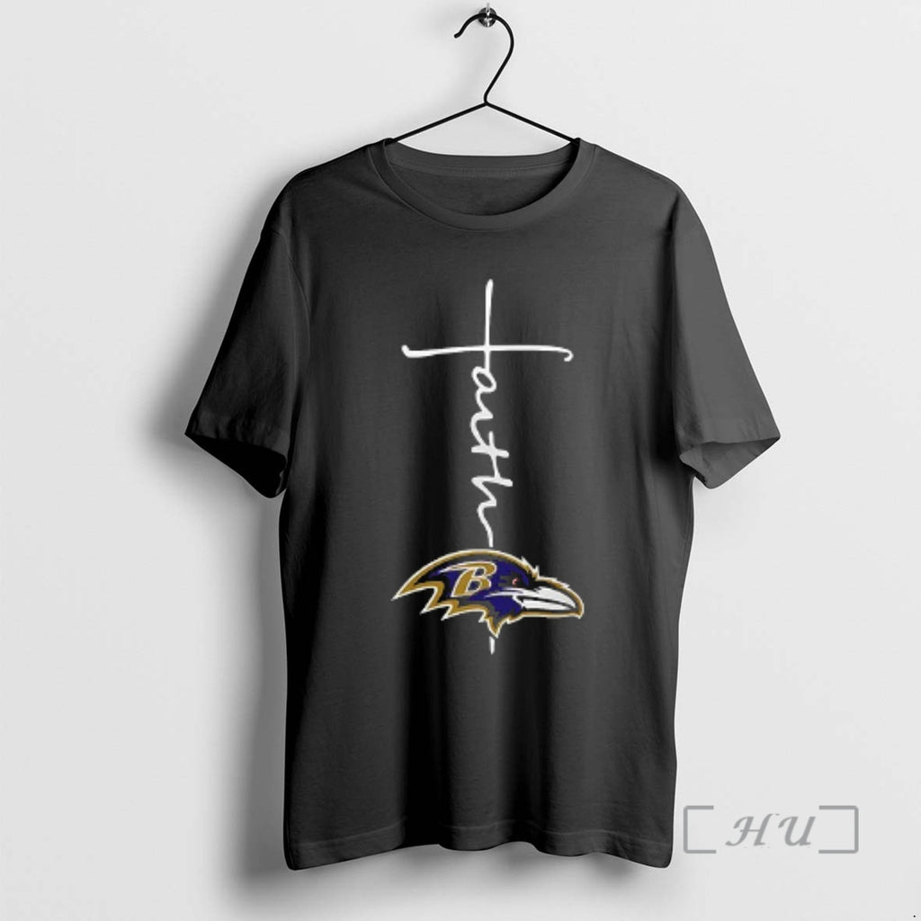 Trending Baltimore Ravens All I Need Today Is A Whole Lot Of Jesus Cross Double T-Shirts, Hoodie, Sweatshirt