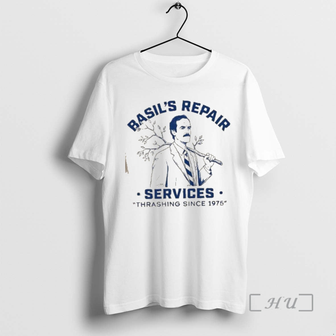 Trending Basils Repair Service Thrashing Since 1975 T-Shirts, Hoodie, Sweatshirt | PopFlextees.com