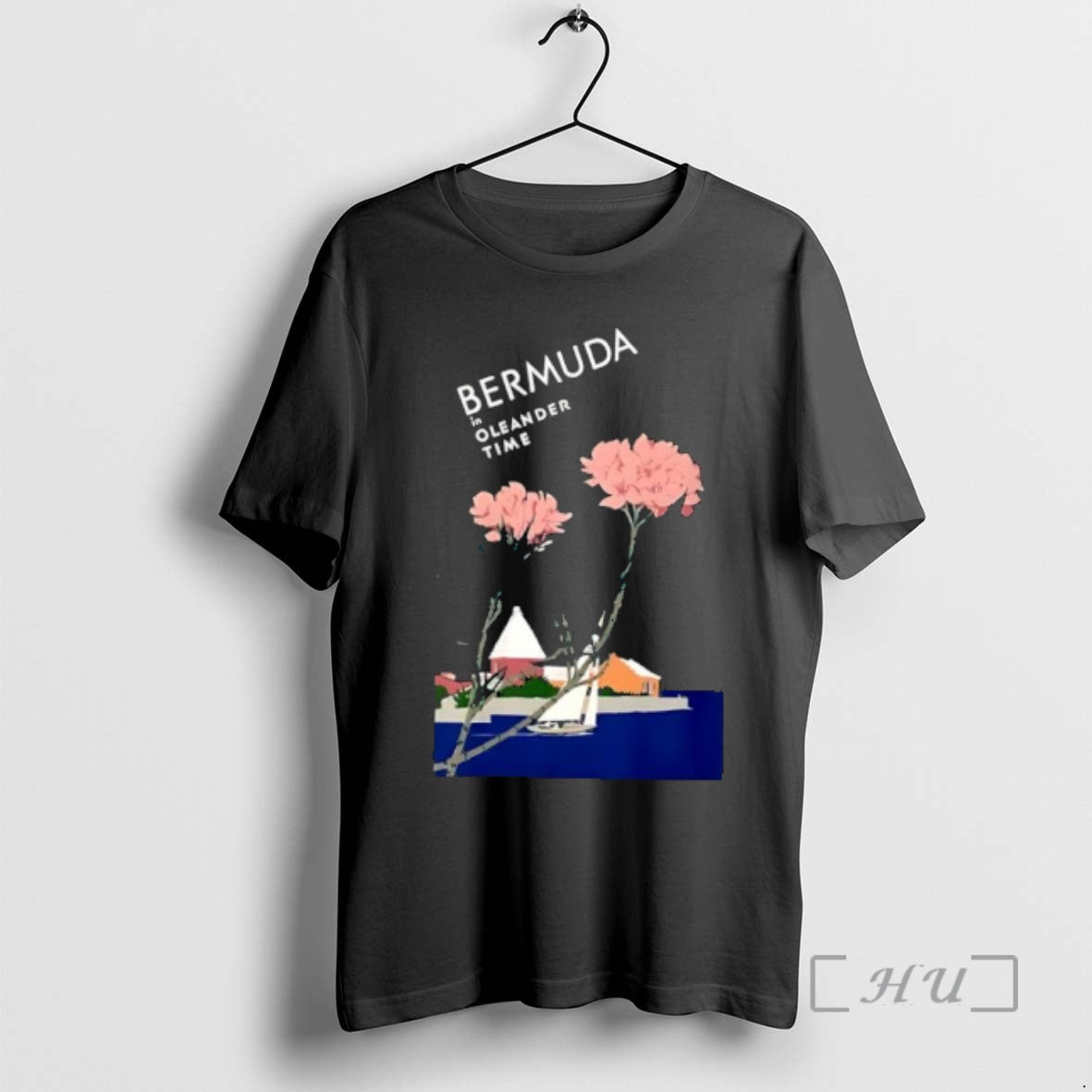 Trending Bermuda Oleander Time Floral T-Shirts, Hoodie, Sweatshirt | PopFlextees.com